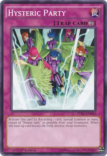 Hysteric Party (DPBC-EN040), Duelist Pack: Battle City — Yu-Gi-Oh! card price