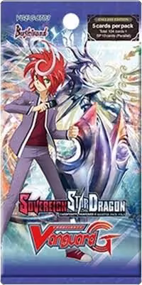 Sovereign Star Dragon Booster Pack, G-BT03: Sovereign Star Dragon — Vanguard sealed product price