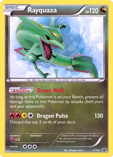 Rayquaza - XY64 (XY64), XY Promos — Pokémon card price