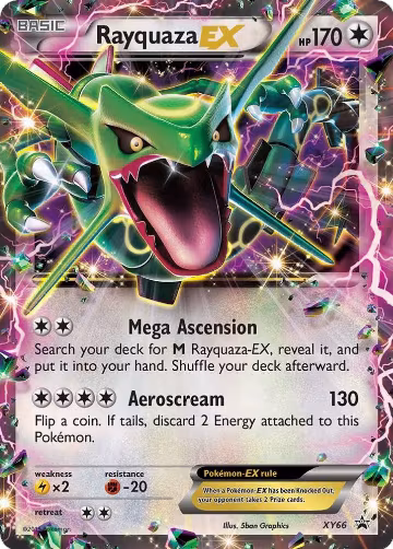 Rayquaza EX - XY66 (XY66), XY Promos — Pokémon card price