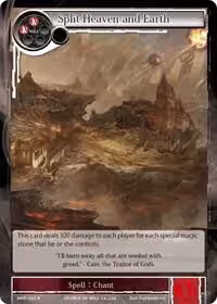 Split Heaven and Earth (MPR-034), The Moon Priestess Returns — Force of Will card price