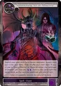 Summoning Art of Alhazred (TAT-089), The Castle and The Two Towers — Force of Will card price