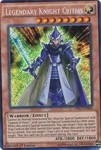 Legendary Knight Critias (DRL2-EN002), Dragons of Legend 2 — Yu-Gi-Oh! card price