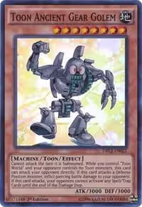 Toon Ancient Gear Golem (DRL2-EN022), Dragons of Legend 2 — Yu-Gi-Oh! card price