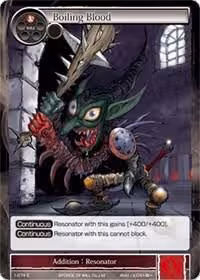 Boiling Blood (1-079), Starter Deck: Wolves of the Raging Flames — Force of Will card price