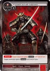 Prepare to Fall Together (1-091), Starter Deck: Wolves of the Raging Flames — Force of Will card price