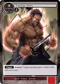Enlarge Body (1-093), Starter Deck: Wolves of the Raging Flames — Force of Will card price