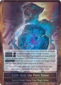 Little Red, the Pure Stone (Alternate Water Color) (MPR-098), The Moon Priestess Returns — Force of Will card price