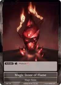 Magic Stone of Flame (CMF-102), Crimson Moon's Fairy Tale — Force of Will card price
