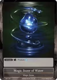 Magic Stone of Water (CMF-104), Crimson Moon's Fairy Tale — Force of Will card price