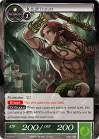 Jungle Hunter (2-077), Starter Deck: Magic Circle of the Hurricane — Force of Will card price