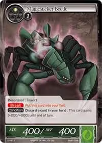 Magicsucker Beetle (2-087), Starter Deck: Magic Circle of the Hurricane — Force of Will card price