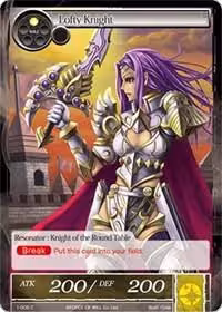 Lofty Knight (1-005), Starter Deck: Knights of the Round Table — Force of Will card price