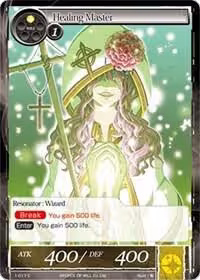 Healing Master (1-017), Starter Deck: Knights of the Round Table — Force of Will card price