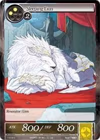 Sleeping Lion (1-019), Starter Deck: Knights of the Round Table — Force of Will card price