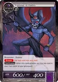 Familiar of Hades (2-115), Starter Deck: Jet Black Phantom — Force of Will card price