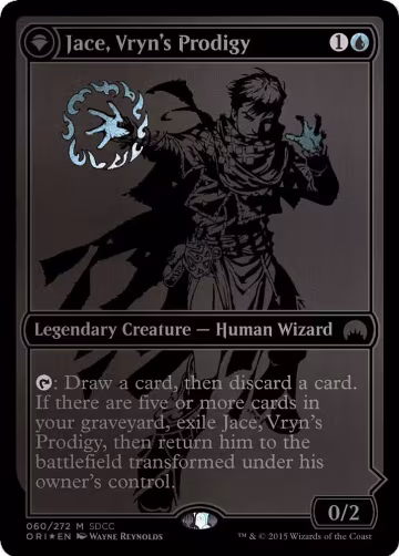 Jace, Vryn's Prodigy (SDCC 2015 Exclusive) (60), Media Promos — Magic card price