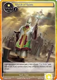 March of Saints (VIN001-010), Vingolf -Engage Knights- — Force of Will card price