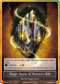 Magic Stone of Heaven's Rift (VIN001-087), Vingolf -Engage Knights- — Force of Will card price