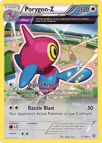 Porygon-Z (67) (67/98), XY - Ancient Origins — Pokémon card price