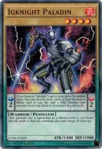 Igknight Paladin (CORE-EN029), Clash of Rebellions — Yu-Gi-Oh! card price