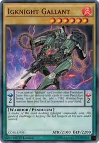 Igknight Gallant (CORE-EN031), Clash of Rebellions — Yu-Gi-Oh! card price