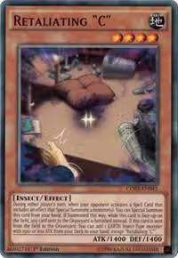 Retaliating "C" (CORE-EN045), Clash of Rebellions — Yu-Gi-Oh! card price