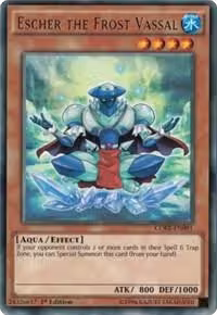 Escher the Frost Vassal (CORE-EN091), Clash of Rebellions — Yu-Gi-Oh! card price