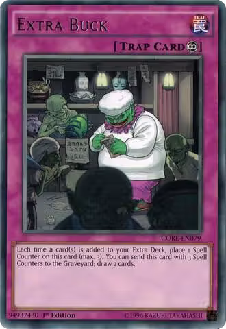 Extra Buck (CORE-EN079), Clash of Rebellions — Yu-Gi-Oh! card price