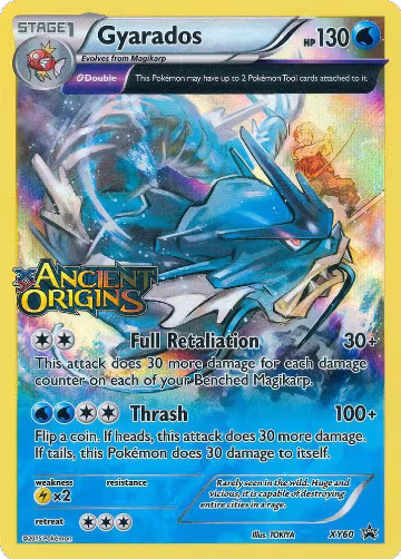 Gyarados - XY60 (Prerelease) (XY60), XY Promos — Pokémon card price