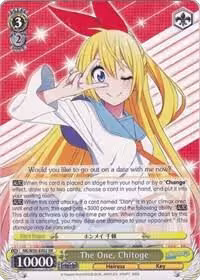 The One, Chitoge (NK/W30-E002 RR), NISEKOI -False Love- — Weiß Schwarz card price