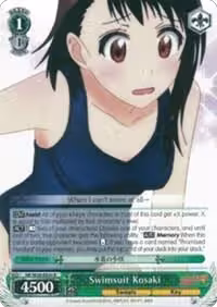 Swimsuit Kosaki (NK/W30-E030 R), NISEKOI -False Love- — Weiß Schwarz card price