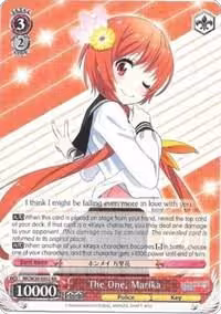 The One, Marika (NK/W30-E052 RR), NISEKOI -False Love- — Weiß Schwarz card price