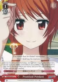 Promised Pendant (NK/W30-E071 U), NISEKOI -False Love- — Weiß Schwarz card price