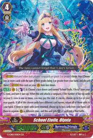 School Etoile, Olyvia (G-CB01/001EN) — card price