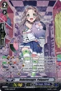 Unbelievagirl, Potpourri (SP) (G-CB01/S09EN), G-CB01: Academy of Divas — Vanguard card price