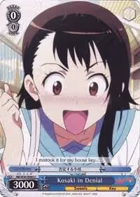 Kosaki in Denial (NK/W30-E092 C), NISEKOI -False Love- — Weiß Schwarz card price