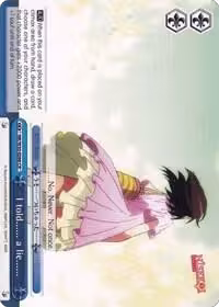 I told...... a lie...... (NK/W30-E098 CR), NISEKOI -False Love- — Weiß Schwarz card price