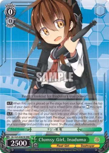 Clumsy Girl, Inaduma (RRR) (KC/S25-E061R RRR) — card price
