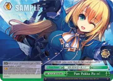 Pan Pakka Pa-n! (RRR) (KC/S25-E076R RRR), KanColle — Weiß Schwarz card price