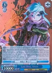 Last Shot, Sinon (SP) (SAO/SE23-E24SP SP), Sword Art Online II — Weiß Schwarz card price