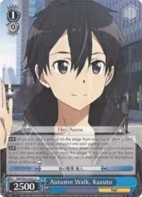 Autumn Walk, Kazuto (SAO/SE23-E27 C), Sword Art Online II — Weiß Schwarz card price