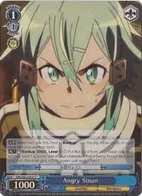Angry Sinon (Parallel Foil) (SAO/SE23-E31 C), Sword Art Online II — Weiß Schwarz card price