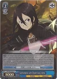 Confrontation with Death Gun, Kirito (Parallel Foil) (SAO/SE23-E33 C), Sword Art Online II — Weiß Schwarz card price