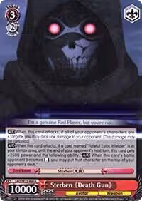 Sterben Death Gun (Parallel Foil) (SAO/SE23-E09 R), Sword Art Online II — Weiß Schwarz card price
