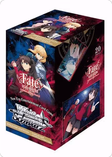 Fate/stay night [Unlimited Blade Works] Booster Box, Fate/stay night [Unlimited Blade Works] — Weiß Schwarz sealed product price
