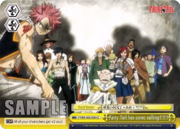 Fairy Tail has come calling!!!!!! (FT/EN-S02-028 CC), Fairy Tail ver.E — Weiß Schwarz card price