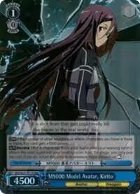 M9000 Model Avatar, Kirito (RRR) (SAO/SE23-TE11R RRR), Sword Art Online II — Weiß Schwarz card price