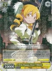 "I'm Happy Now" Mami (MM/W35-E007 R), Puella Magi Madoka Magica the Movie -Rebellion- — Weiß Schwarz card price