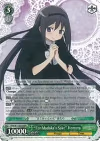 "For Madoka's Sake" Homura (MM/W35-E026 RR), Puella Magi Madoka Magica the Movie -Rebellion- — Weiß Schwarz card price